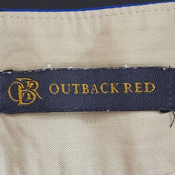 Outback Red Multi-Color Stripe Shorts Size 12 Colorful Striped Shorts - Picture 6 of 10